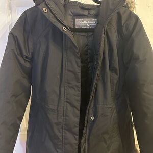 Eddie Bauer Classic Black Puffer Jacket